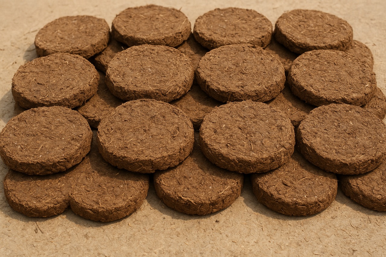 Organic Cow Dung Cakes